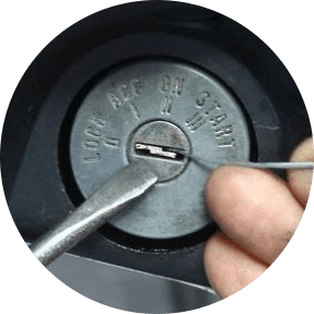Ignition broken key removal